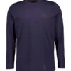 Fynch-Hatton, Longsleeve, Baumwolle, Navy -Herrenausstatter Geschaft 450389 norm