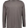 Fynch-Hatton, Longsleeve, Baumwolle, Asphalt -Herrenausstatter Geschaft 450392 norm