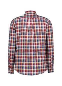 Fynch-Hatton, Hemd, Oxford, Merlot-weiß Kariert 7 Fynch-Hatton, Hemd, Oxford, Merlot-weiß Kariert -Herrenausstatter Geschaft 450403 norm2