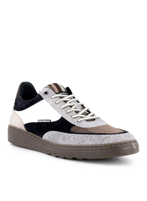 Floris Van Bommel, De Kupster 05.17, Sneaker, Leder-Textil, Lightgrey 3 Floris Van Bommel, De Kupster 05.17, Sneaker, Leder-Textil, Lightgrey