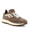 Floris Van Bommel, Noppi 29.45 Sneaker, Kalbveloursleder, Taupe -Herrenausstatter Geschaft 450435 norm
