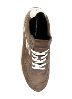 Floris Van Bommel, Noppi 29.45 Sneaker, Kalbveloursleder, Taupe 6 Floris Van Bommel, Noppi 29.45 Sneaker, Kalbveloursleder, Taupe -Herrenausstatter Geschaft 450435 norm2