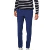 Pierre Cardin, Hose Ryan, Modern Fit, Schurwoll-Stretch, Blau Meliert -Herrenausstatter Geschaft 450526 norm