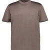 EMPORIO ARMANI, T-Shirt, Lyocell-Baumwolle, Braungrau 2 EMPORIO ARMANI, T-Shirt, Lyocell-Baumwolle, Braungrau -Herrenausstatter Geschaft 450559 norm
