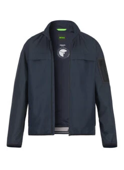 BOSS Green, Jacke Grydlite, Mikrofaser Wasserabweisend, Dunkelblau