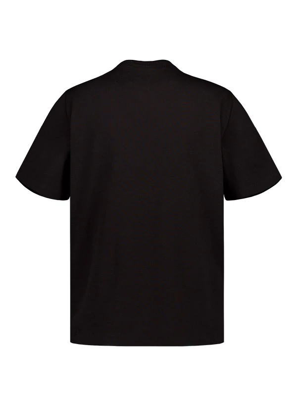 HUGO, T-Shirt, Baumwolle, Schwarz 5 HUGO, T-Shirt, Baumwolle, Schwarz – Bild 3