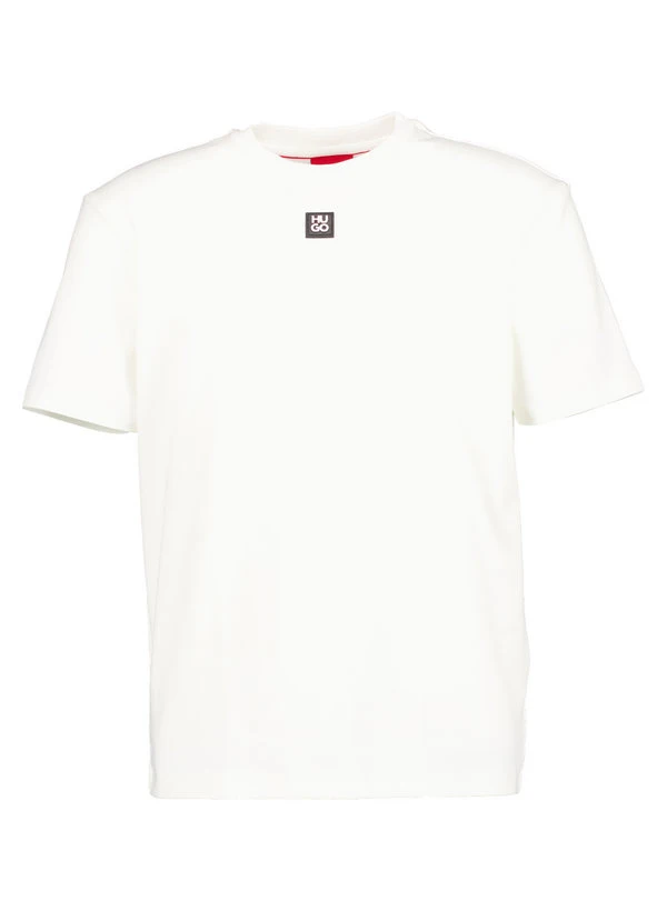 HUGO, T-Shirt, Baumwolle, Ecru 3 HUGO, T-Shirt, Baumwolle, Ecru