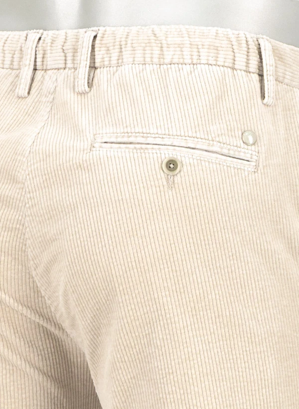 Alberto, Hose Jump, Slim Fit, Cord, Hellbeige 8 Alberto, Hose Jump, Slim Fit, Cord, Hellbeige – Bild 6
