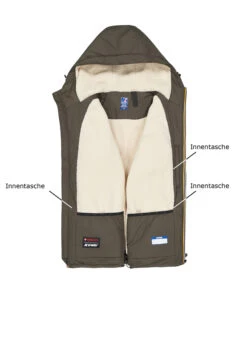 K-WAY, Regenjacke, Mikrofaser Wasserabweisend, Black Olive 7 K-WAY, Regenjacke, Mikrofaser Wasserabweisend, Black Olive -Herrenausstatter Geschaft 450747 norm3