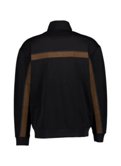 HUGO, Sweatjacke Dingmoor, Baumwolle, Schwarz -Herrenausstatter Geschaft 450774 norm2