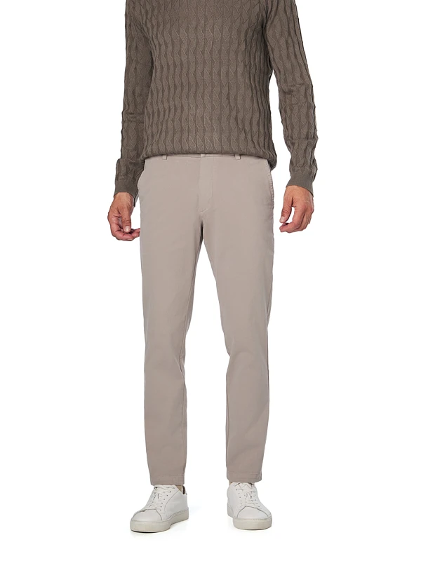 BOSS Black, Chino Kaiton, Slim Fit, Baumwolle, Greige 3 BOSS Black, Chino Kaiton, Slim Fit, Baumwolle, Greige