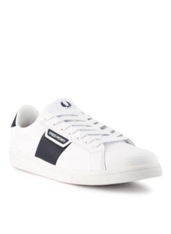 Fred Perry, Sneaker, Leder, White