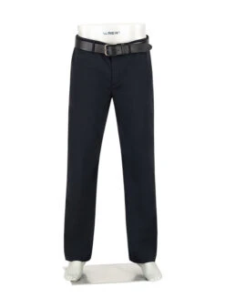 Alberto Golf, Golfhose Luis, Wide Fit, Coolmax®, Schwarz