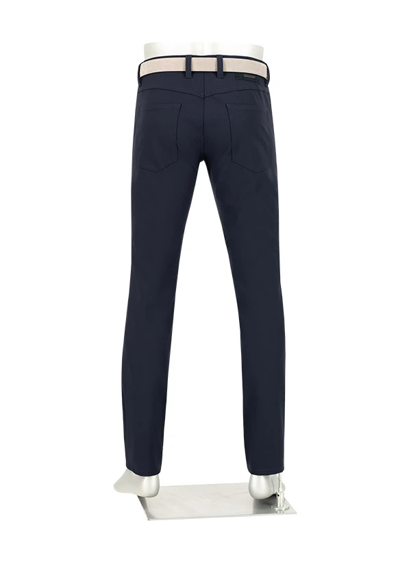 Alberto, Hose Pipe, Regular Fit, Performence-Stretch Wasserabweisend, Navy 6 Alberto, Hose Pipe, Regular Fit, Performence-Stretch Wasserabweisend, Navy – Bild 4