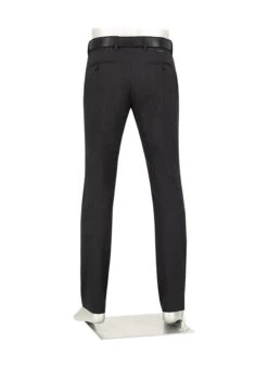Alberto, Hose Lou, Regular Fit, Ceramica®, Anthrazit Meliert -Herrenausstatter Geschaft 450814 norm3