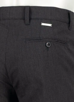 Alberto, Hose Lou, Regular Fit, Ceramica®, Anthrazit Meliert -Herrenausstatter Geschaft 450814 norm6