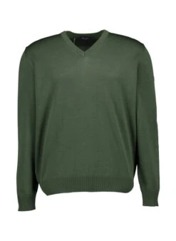 MAERZ Muenchen, Pullover, Merinowolle Waschbar, Koralle