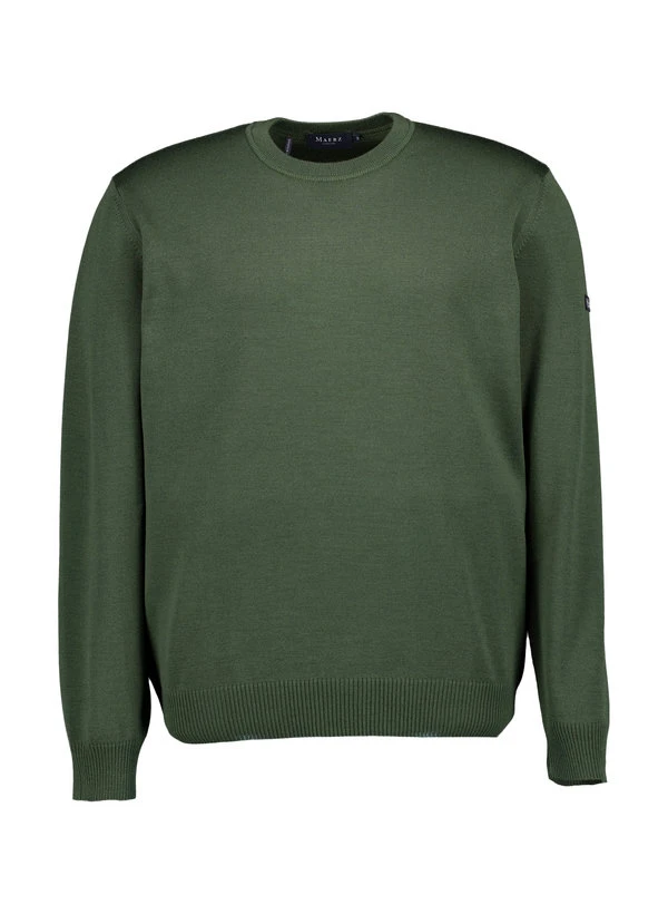 MAERZ Muenchen, Pullover, Merinowolle Waschbar, Waldgrün 3 MAERZ Muenchen, Pullover, Merinowolle Waschbar, Waldgrün