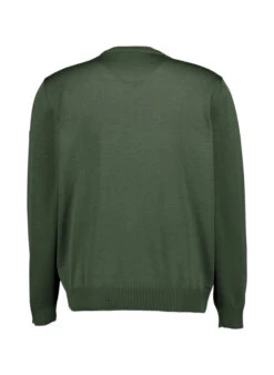 MAERZ Muenchen, Pullover, Merinowolle Waschbar, Waldgrün 7 MAERZ Muenchen, Pullover, Merinowolle Waschbar, Waldgrün -Herrenausstatter Geschaft 450825 norm2