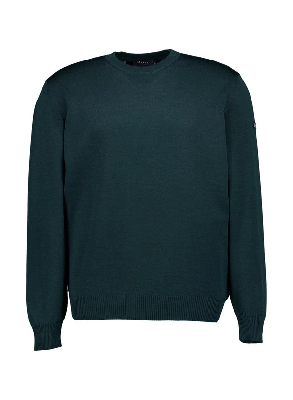 MAERZ Muenchen, Pullover, Merinowolle Waschbar, Nachtgrün 3 MAERZ Muenchen, Pullover, Merinowolle Waschbar, Nachtgrün
