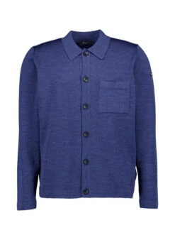 MAERZ Muenchen, Cardigan, Merinowolle, Dunkelblau