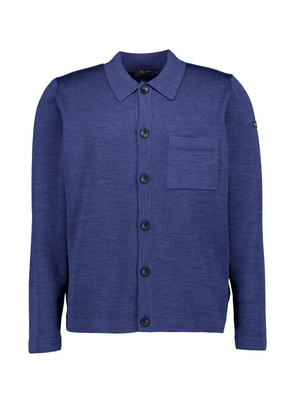 MAERZ Muenchen, Cardigan, Merinowolle, Dunkelblau 3 MAERZ Muenchen, Cardigan, Merinowolle, Dunkelblau