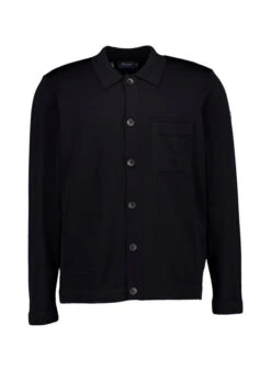 MAERZ Muenchen, Cardigan, Merinowolle, Schwarz