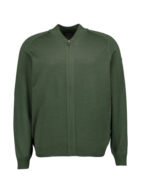 MAERZ Muenchen, Cardigan, Merinowolle Waschbar, Dunkelgrün 3 MAERZ Muenchen, Cardigan, Merinowolle Waschbar, Dunkelgrün