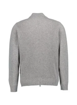 MAERZ Muenchen, Cardigan, Schurwolle, Grau -Herrenausstatter Geschaft 450863 norm2