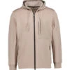 BOGGI MILANO, Sweatjacke, Baumwolle, Taupe -Herrenausstatter Geschaft 450889 norm
