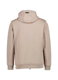 BOGGI MILANO, Sweatjacke, Baumwolle, Taupe -Herrenausstatter Geschaft 450889 norm2