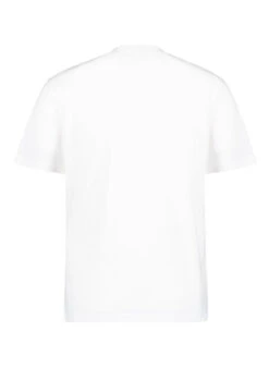 BOGGI MILANO, T-Shirt, Regular Fit, Baumwolle, Weiß -Herrenausstatter Geschaft 450901 norm2