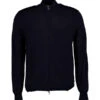 Pierre Cardin, Cardigan, Merinowolle, Navy -Herrenausstatter Geschaft 450906 norm