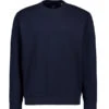 BOGGI MILANO, Sweatshirt, Relaxed Fit, Baumwolle, Navy