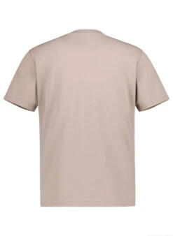 BOGGI MILANO, T-Shirt, Regular Fit, Baumwoll-Piqué, Taupe 7 BOGGI MILANO, T-Shirt, Regular Fit, Baumwoll-Piqué, Taupe -Herrenausstatter Geschaft 450917 norm2