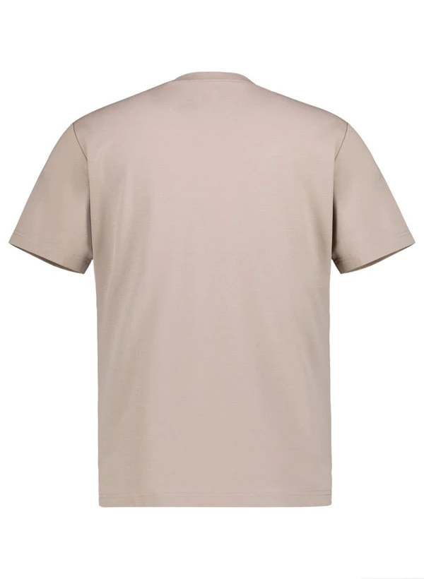 BOGGI MILANO, T-Shirt, Regular Fit, Baumwoll-Piqué, Taupe 5 BOGGI MILANO, T-Shirt, Regular Fit, Baumwoll-Piqué, Taupe – Bild 3