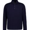 BOGGI MILANO, Sweatshirt, Regular Fit, Baumwolle, Navy -Herrenausstatter Geschaft 450924 norm