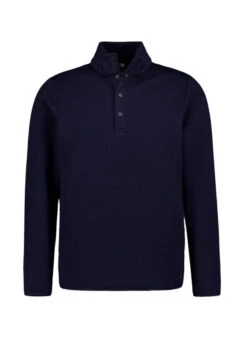 BOGGI MILANO, Sweatshirt, Regular Fit, Baumwolle, Navy