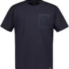 BOGGI MILANO, T-Shirt, Regular Fit, Baumwoll-Piqué, Schwarz -Herrenausstatter Geschaft 450927 norm