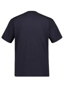 BOGGI MILANO, T-Shirt, Regular Fit, Baumwoll-Piqué, Schwarz -Herrenausstatter Geschaft 450927 norm2