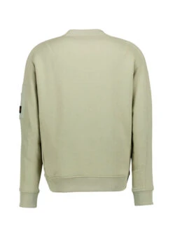 BOSS Orange, Sweatshirt Mixed, Baumwolle, Salbeigrün 7 BOSS Orange, Sweatshirt Mixed, Baumwolle, Salbeigrün -Herrenausstatter Geschaft 450936 norm2