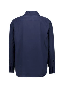 BOSS Orange, Overshirt Locky, Baumwolle, Dunkelblau -Herrenausstatter Geschaft 450938 norm2