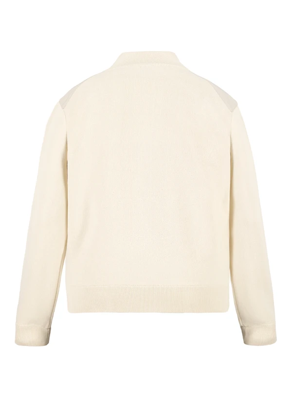 BOSS Black, Hybridjacke Ibaio, Baumwolle Mikrofaser, Ecru 4 BOSS Black, Hybridjacke Ibaio, Baumwolle Mikrofaser, Ecru – Bild 2