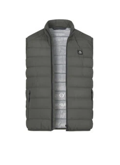 Marc O'Polo, Steppweste, Mikrofaser Wasserabweisend, Anthrazit