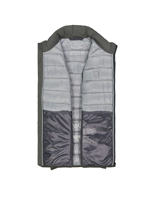 Marc O'Polo, Steppweste, Mikrofaser Wasserabweisend, Anthrazit 5 Marc O'Polo, Steppweste, Mikrofaser Wasserabweisend, Anthrazit – Bild 3