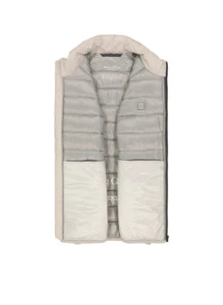 Marc O'Polo, Steppweste, Mikrofaser Wasserabweisend, Hellgrau -Herrenausstatter Geschaft 450944 norm3