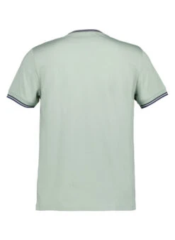 Fred Perry, T-Shirt, Baumwolle, Salbei 7 Fred Perry, T-Shirt, Baumwolle, Salbei -Herrenausstatter Geschaft 450946 norm2