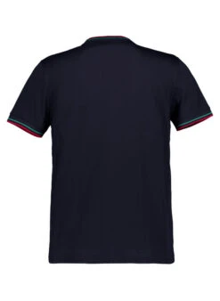 Fred Perry, T-Shirt, Baumwolle, Navy 7 Fred Perry, T-Shirt, Baumwolle, Navy -Herrenausstatter Geschaft 450949 norm2