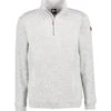 Quiksilver, Toyer, Strick, Hellgrau Meliert -Herrenausstatter Geschaft 450971 norm