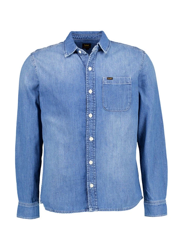 Lee, Jeanshemd, Regular Fit, Baumwolle, Blau 3 Lee, Jeanshemd, Regular Fit, Baumwolle, Blau